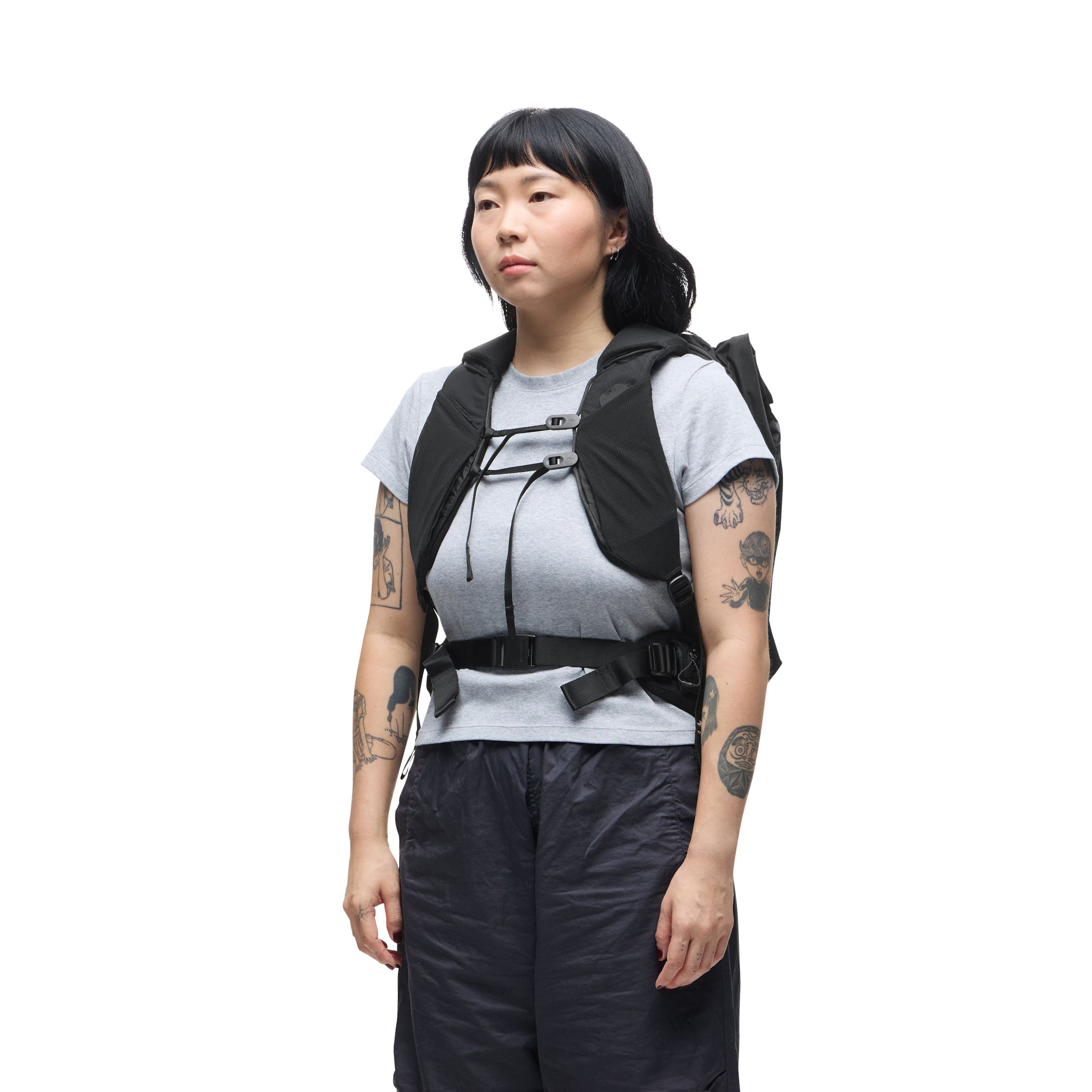 Outdoor Backpack 45L Black - Nero