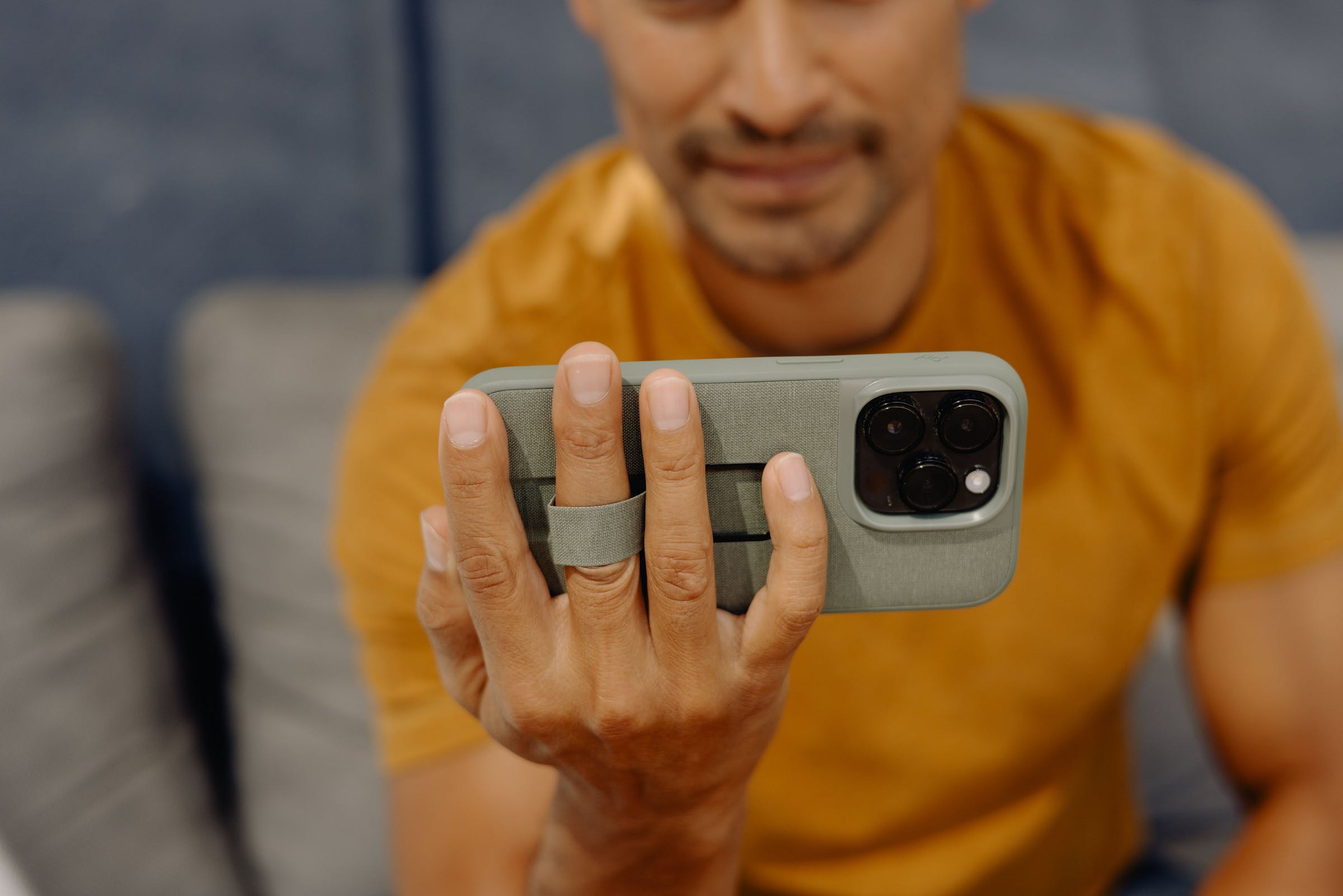 Mobile Everyday Fabric Case iPhone 15 Pro - Midnight