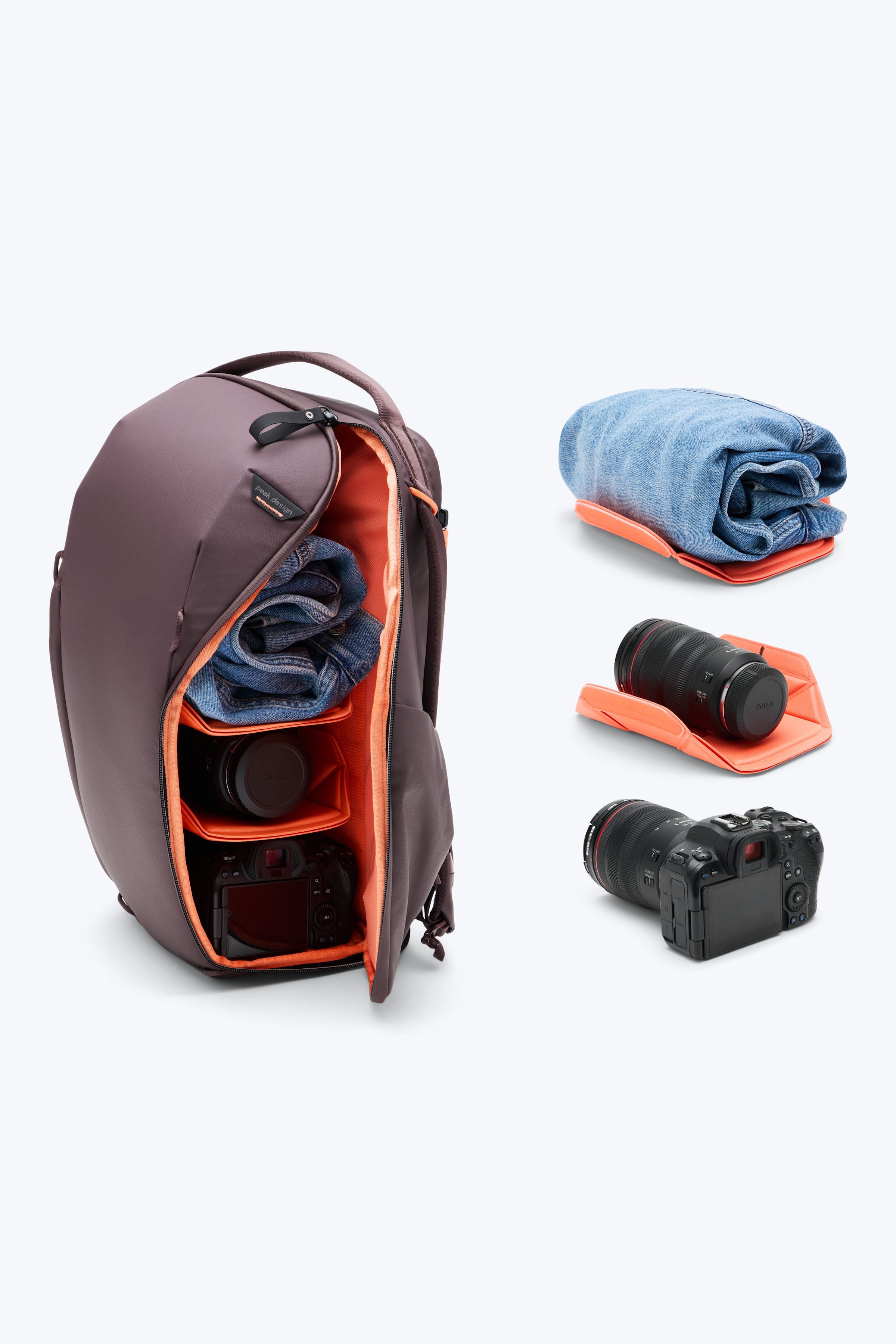Everyday Backpack 20L - Eclipse (rosso scuro)