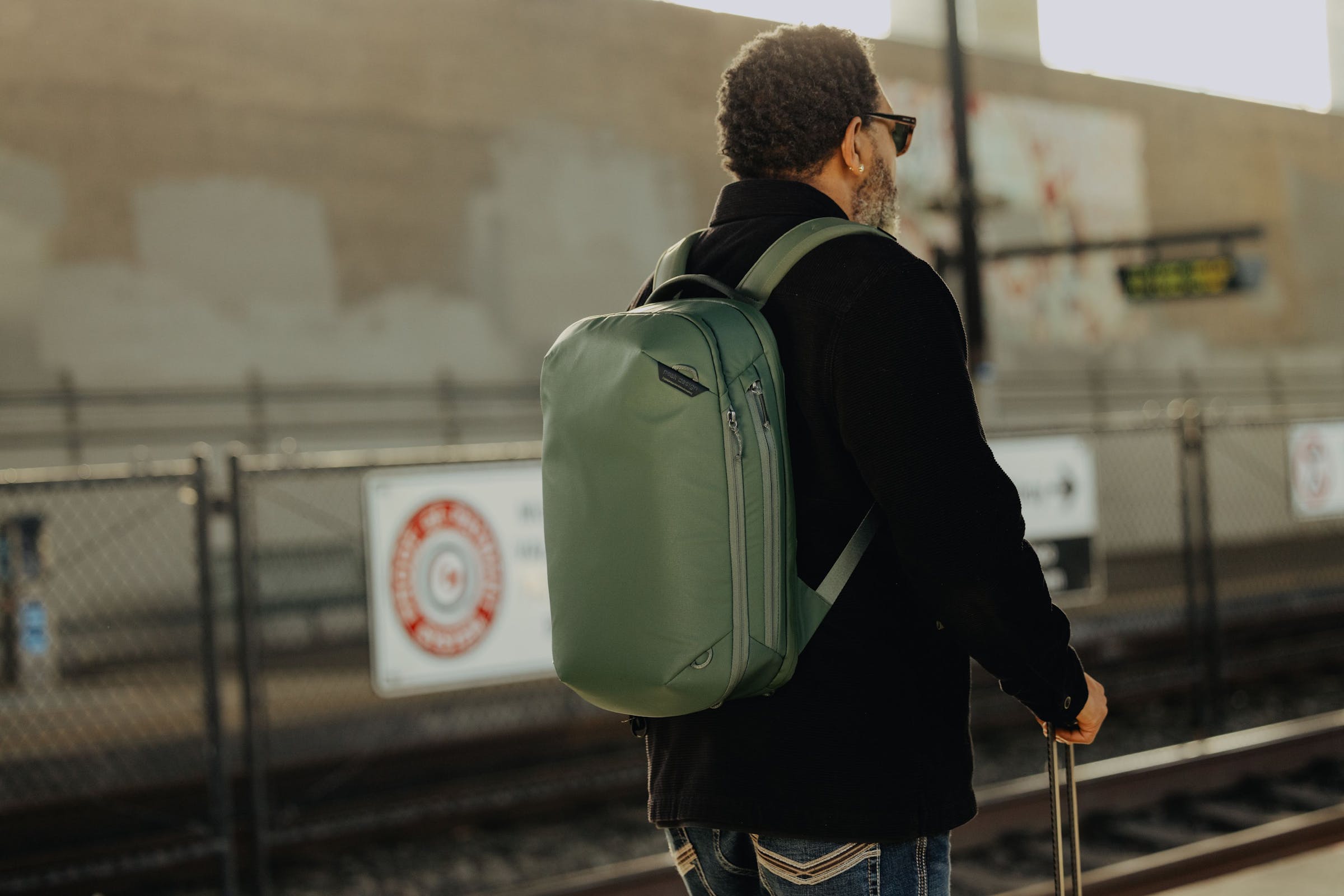 Travel Backpack 20L Sage - weekend