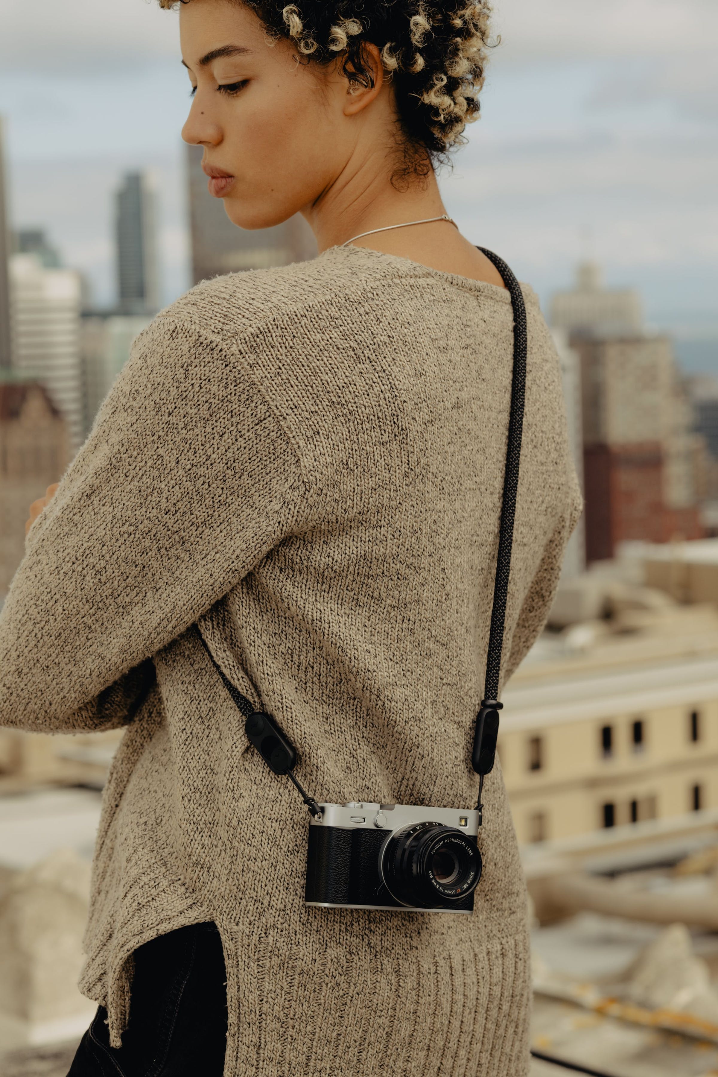 Form - Cordura Camera Strap Short - Black