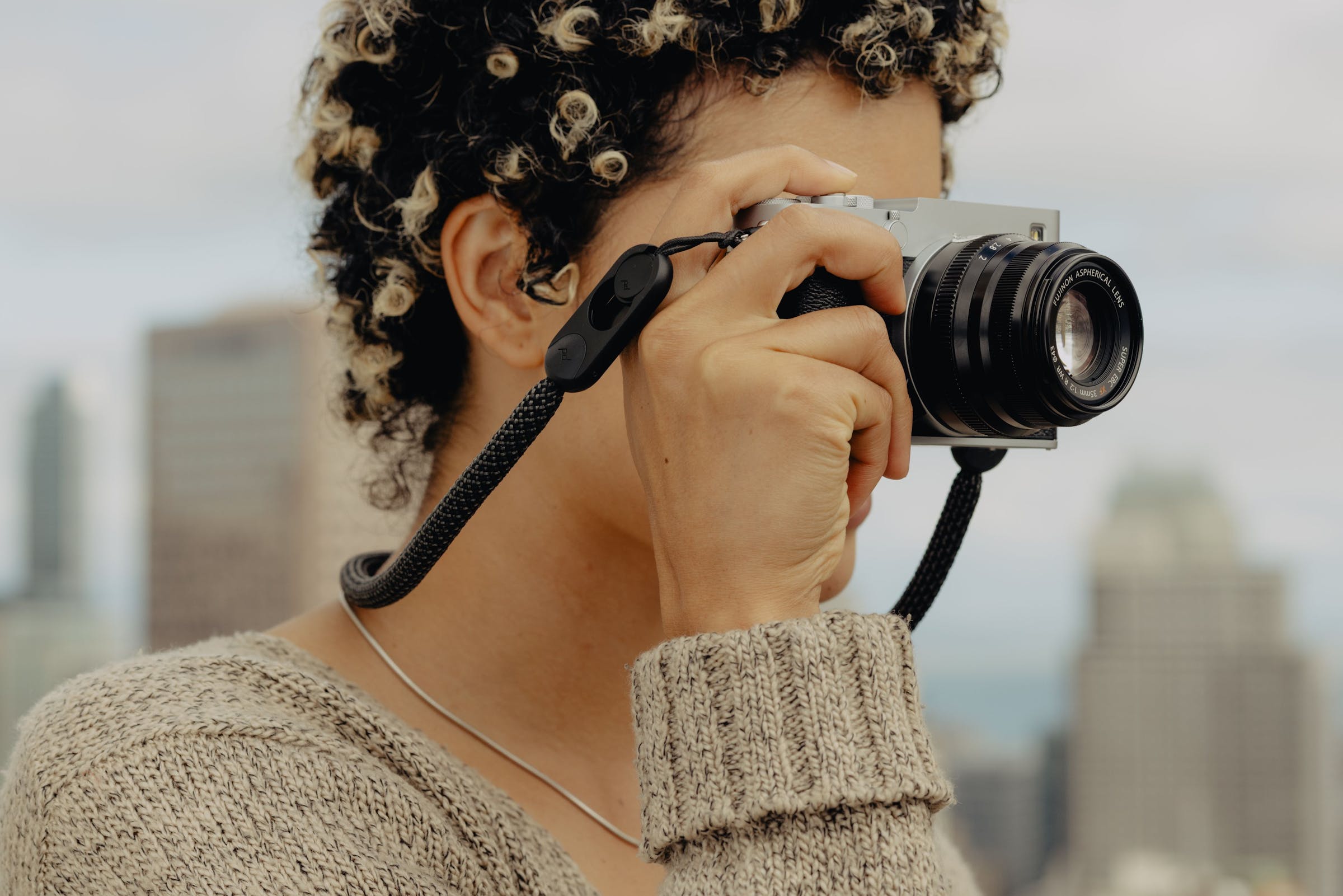 Form - Cordura Camera Strap Neck - Black