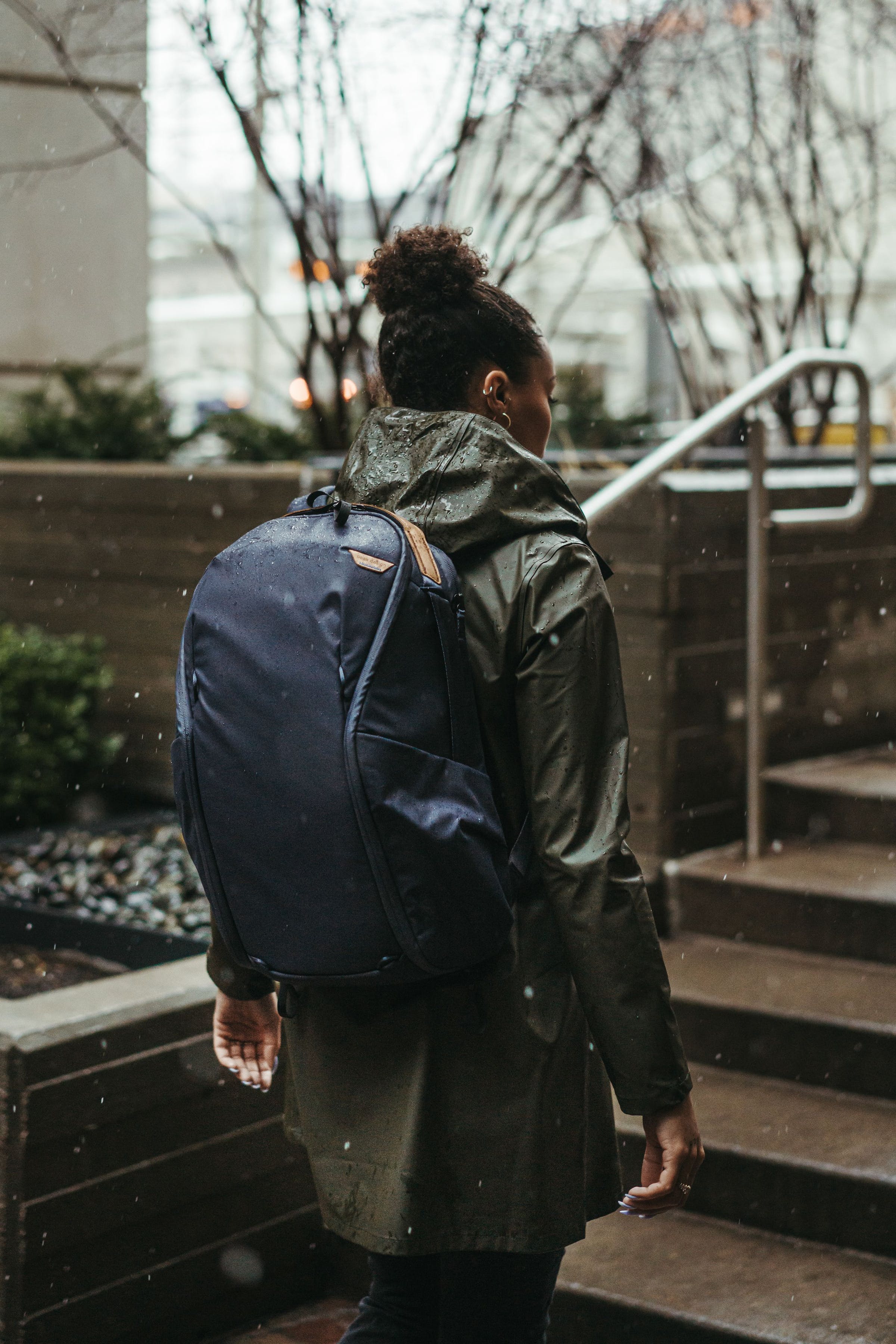 Everyday Backpack 20L Zip v2 // Midnight -blu 20L Zip