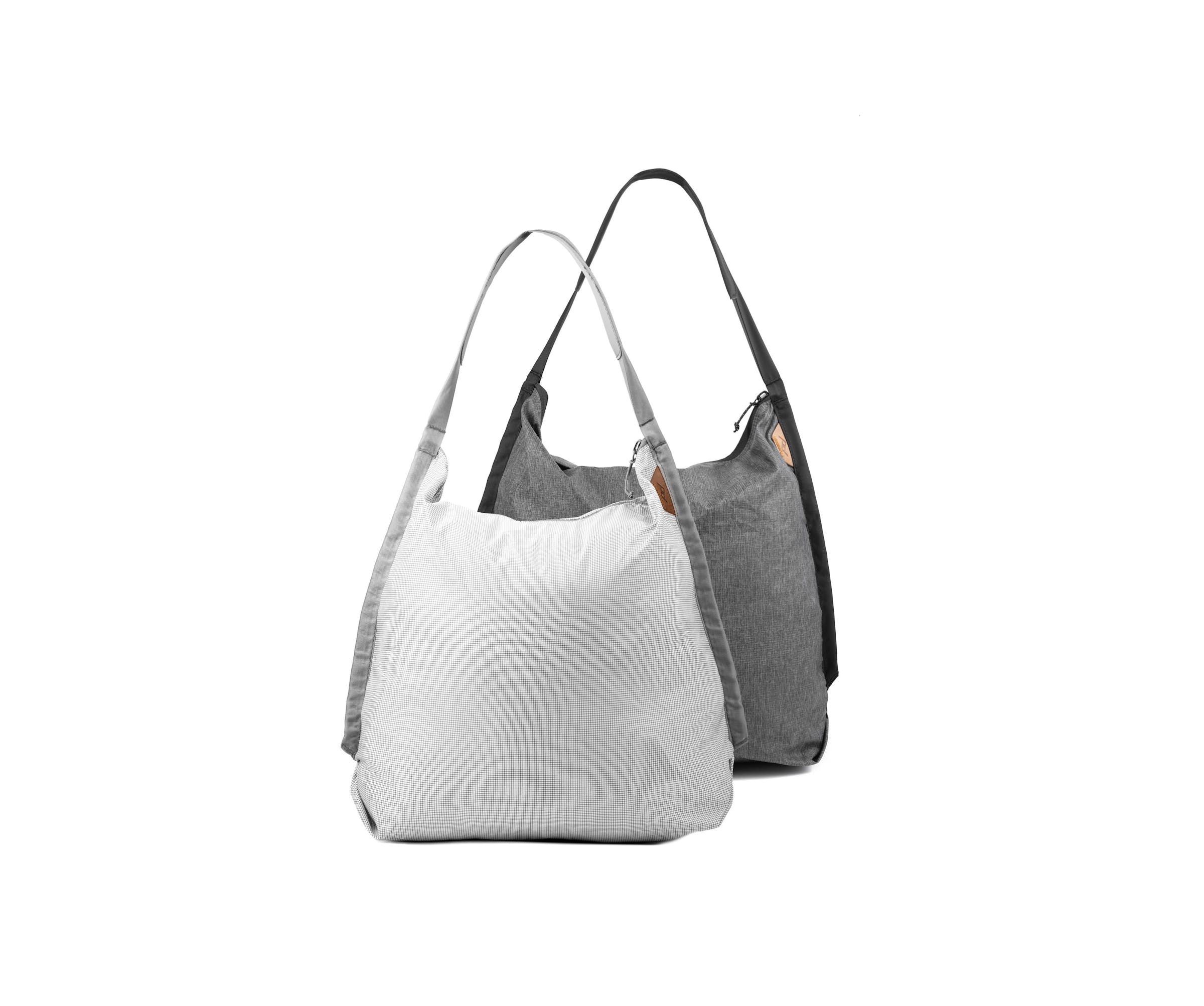 Packable Tote -Borsa ripiegabile Multiuso - Raw White