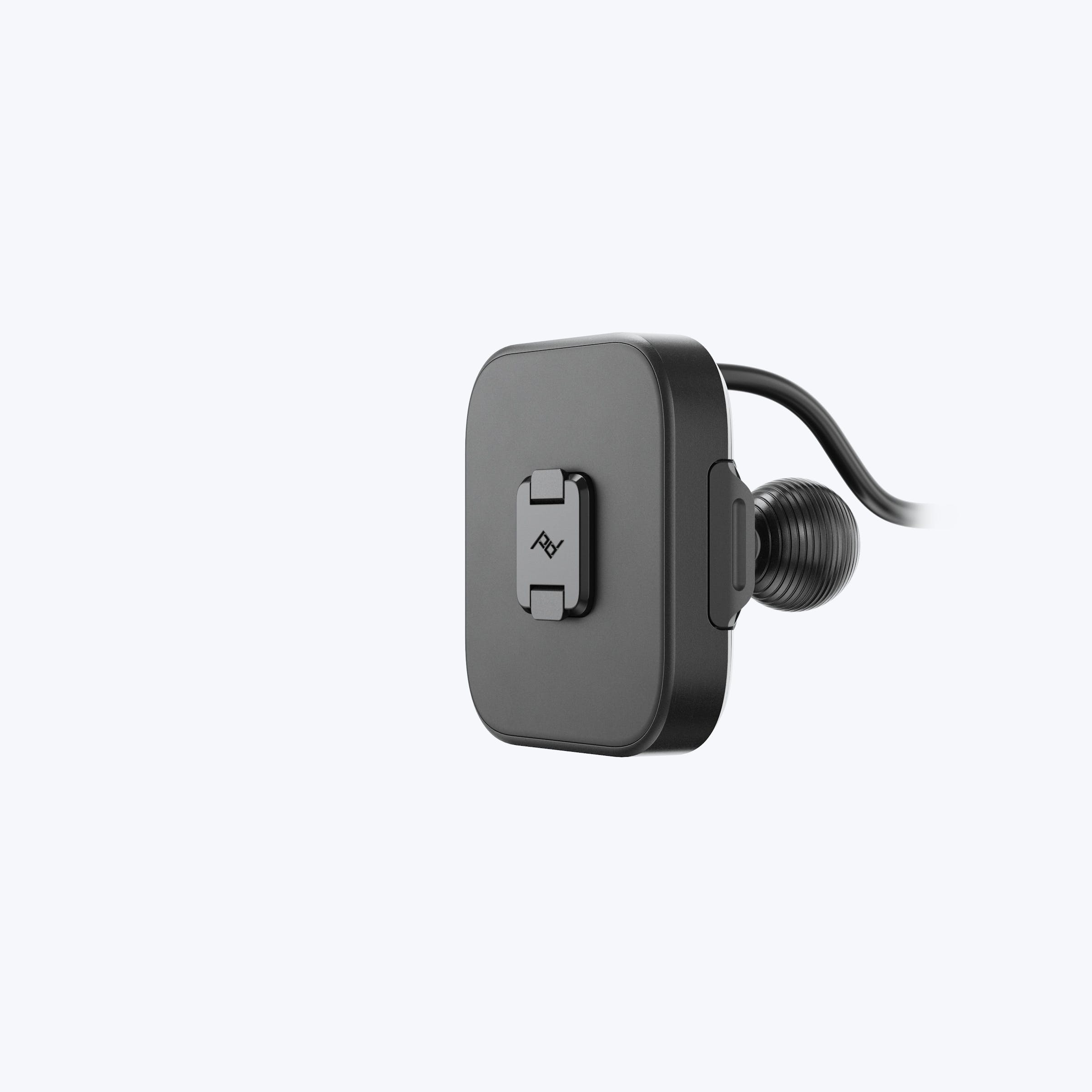 Mobile Motorcycle Mount 20mm Ball Adapter: Locking & Charging Black