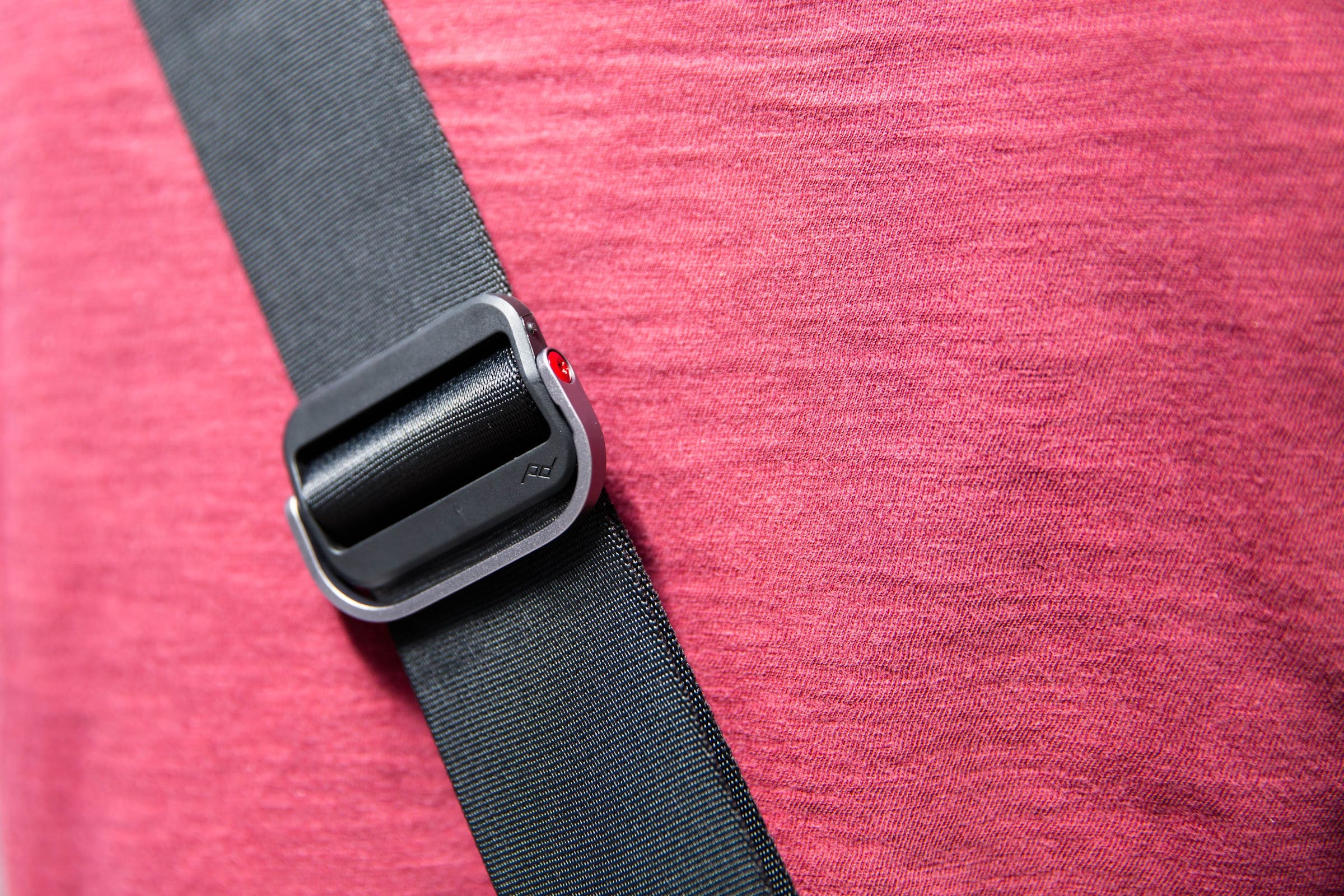 SLIDE - Black VERSIONE GARNDE Padded, premium professional camera sling/shoulder/neck strap