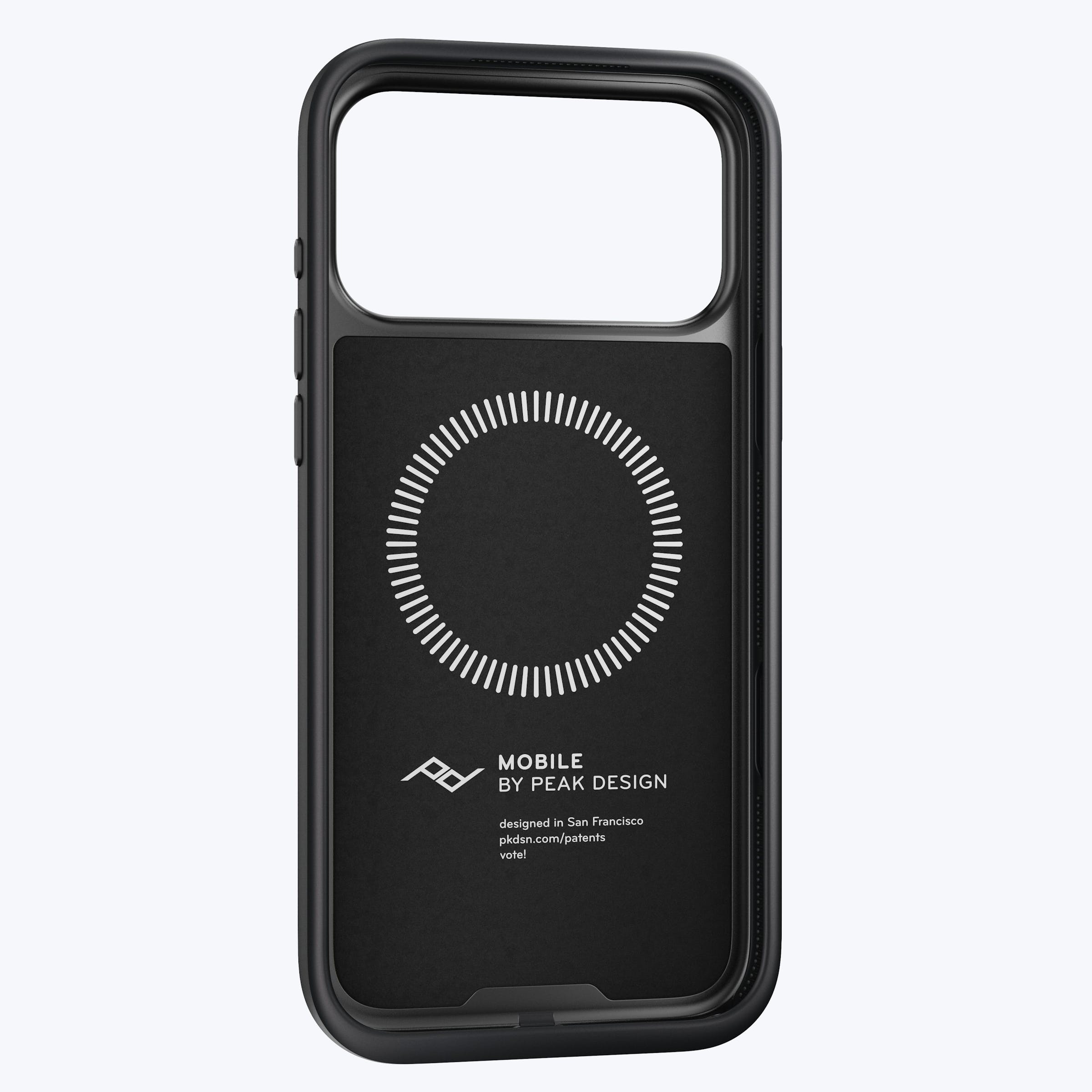 Mobile Everyday Clarino Loop Case iPhone 17 Pro Max Black
