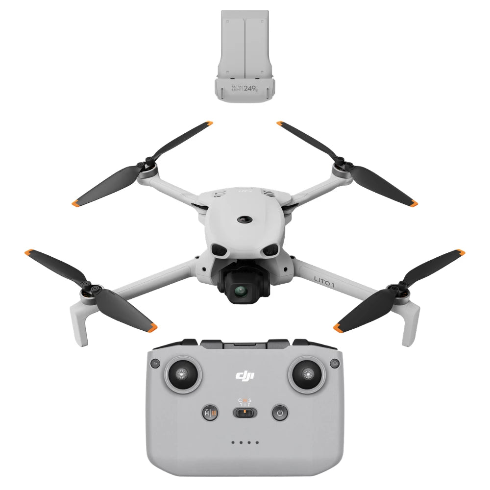 DJI Lito 1 con Telecomando RC-N3 – Drone Compatto per Fotografia Aerea