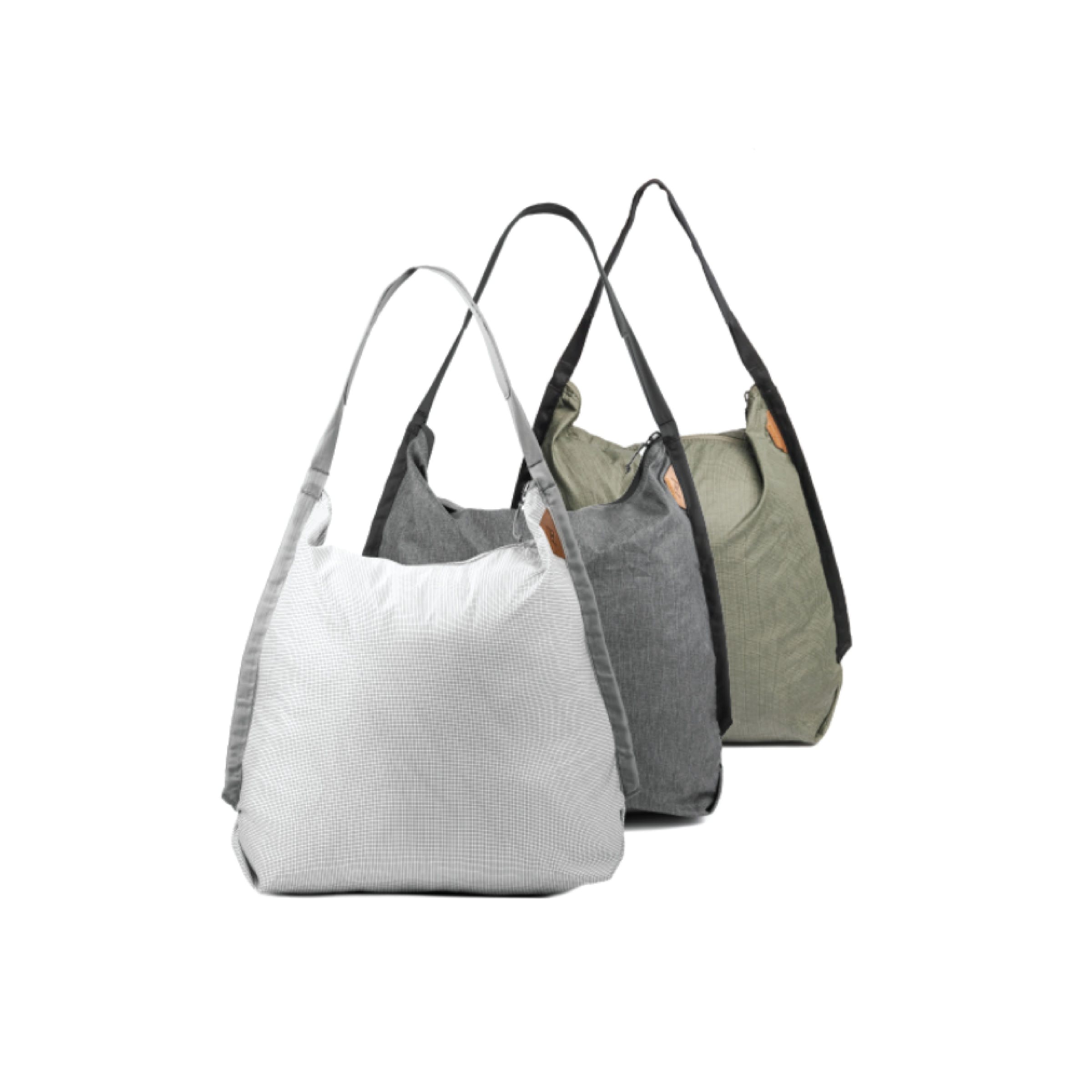 Packable Tote - Borsa ripiegabile Multiuso - Charcoal
