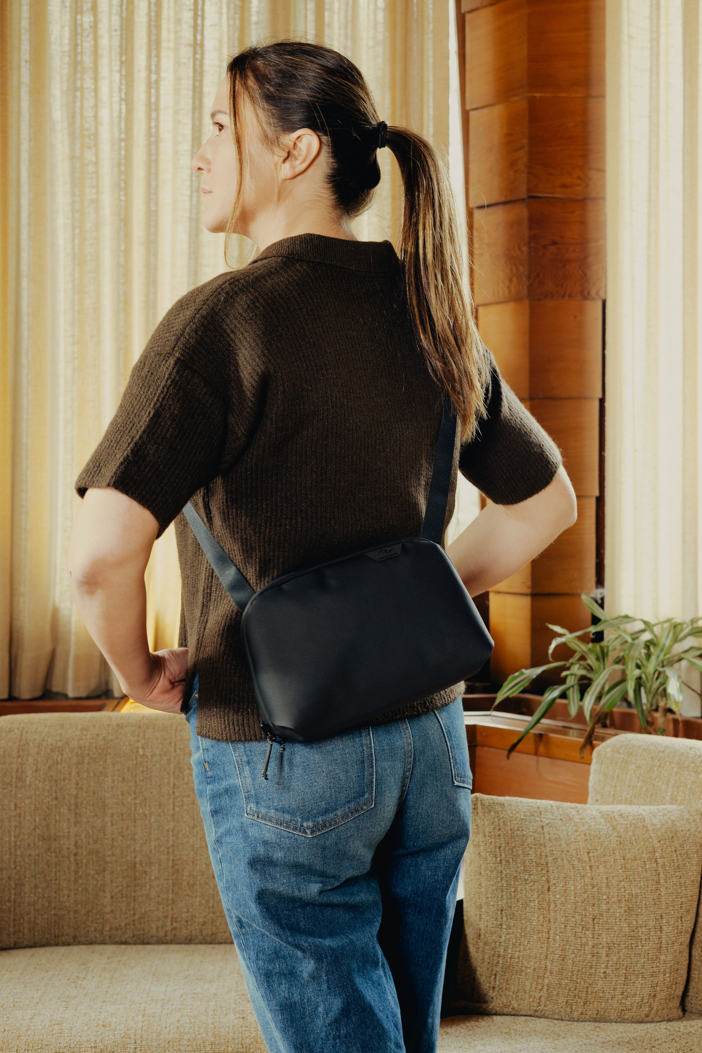 Travel Crossbody 3L Black - Compact Camera - GR - TZ