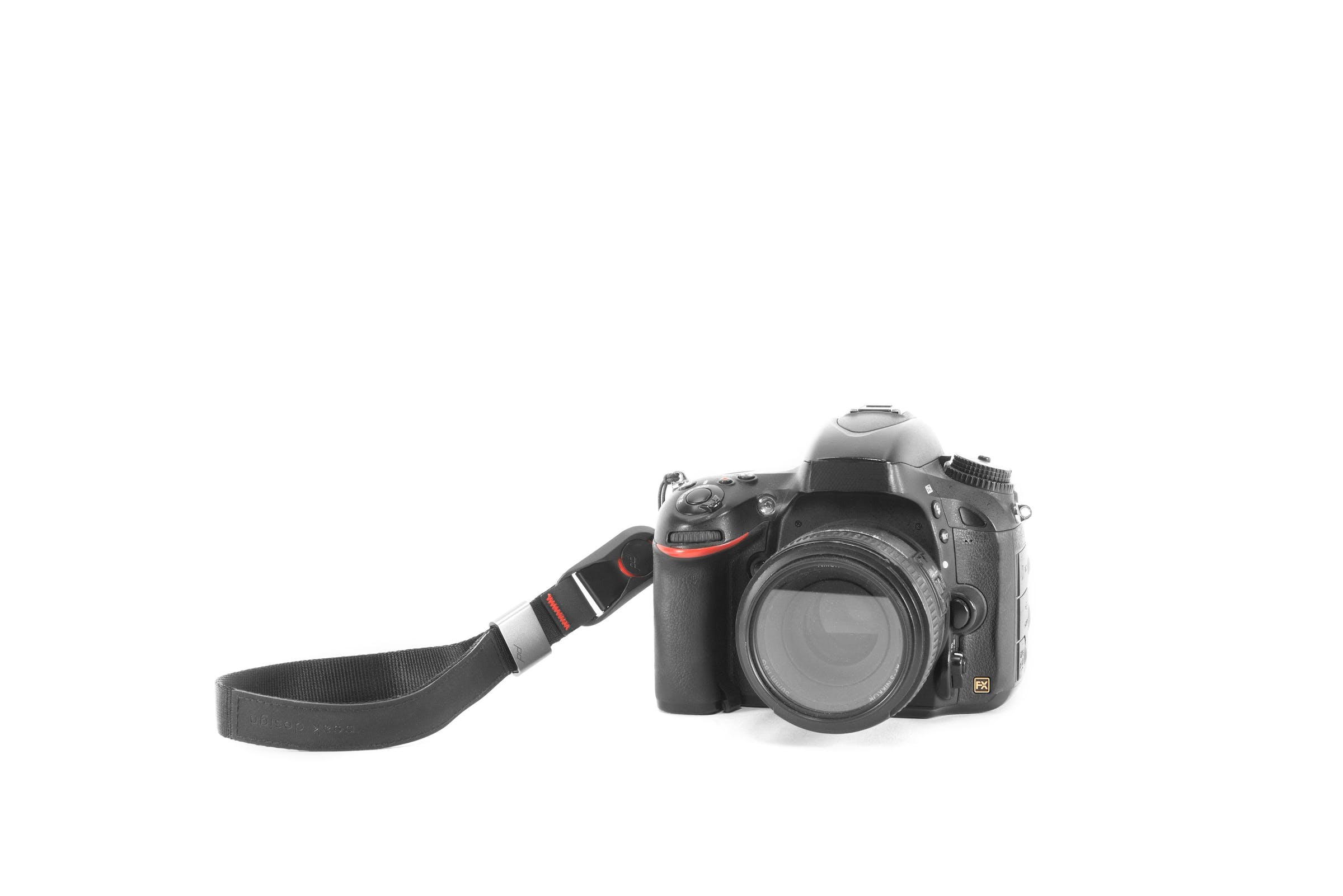 CUFF - Black - - Cinturino da polso per fotocamera ad aggancio rapido