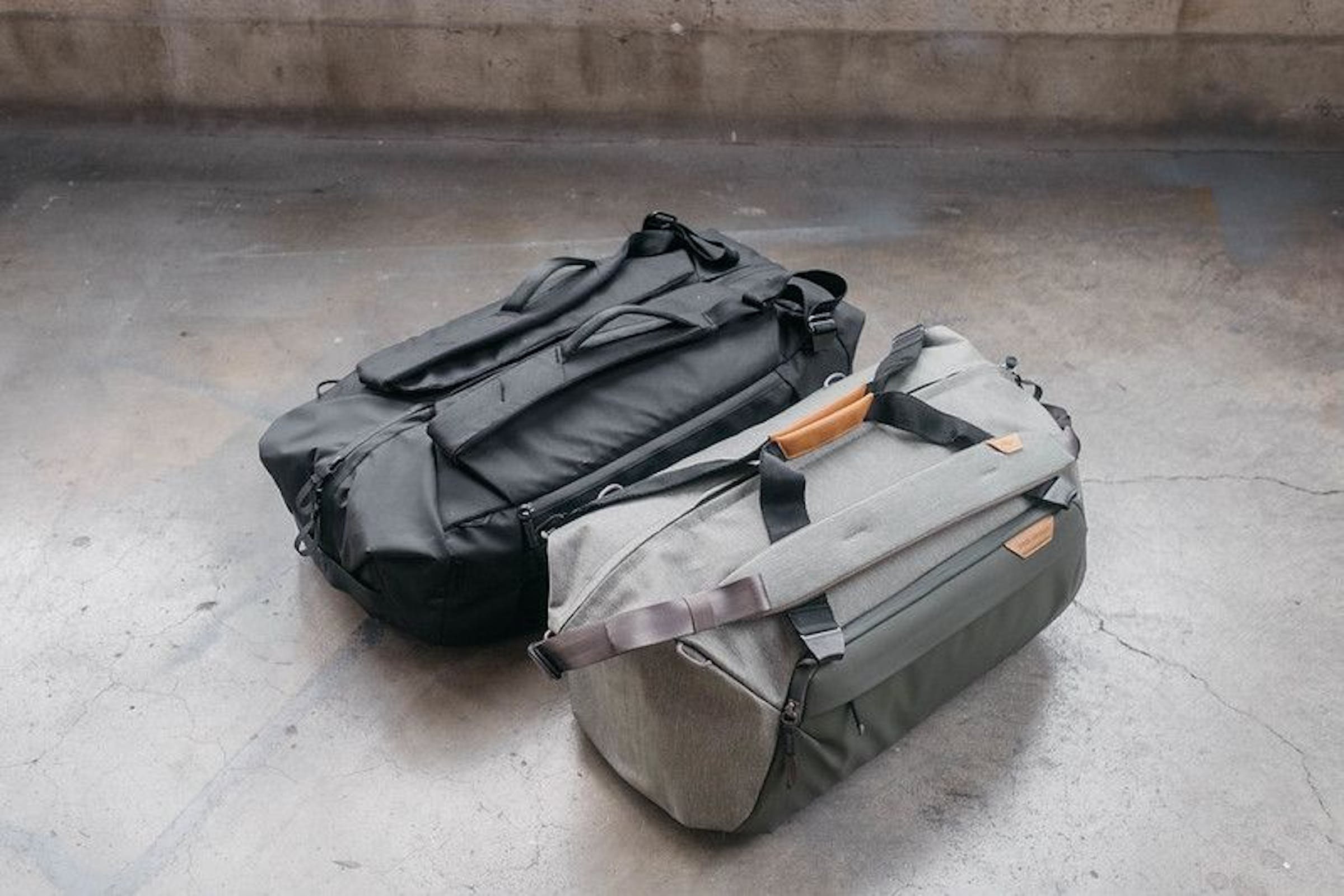 Travel Duffel 35Litri Black. - Nero
