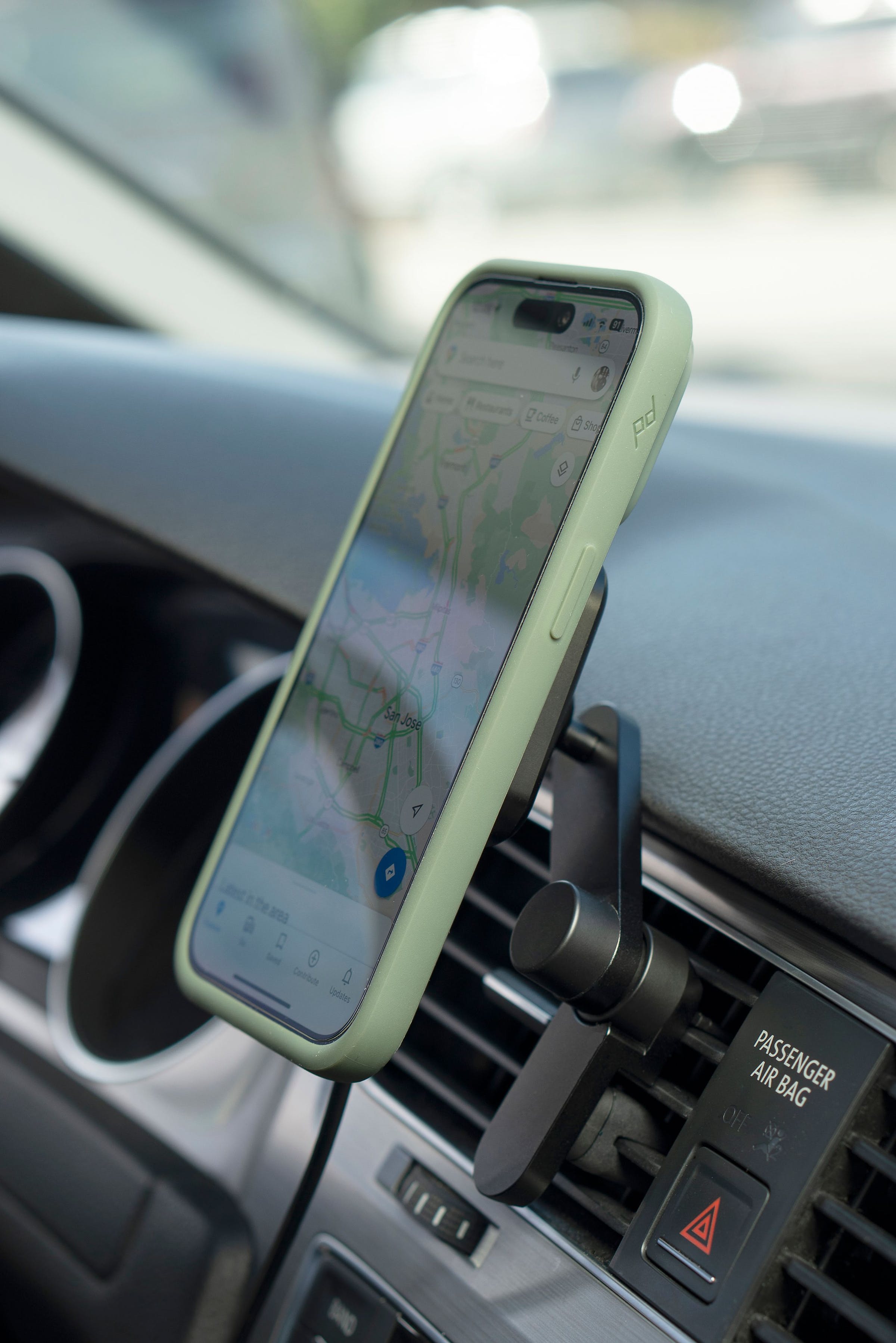Mobile Car Mount V2 per BOCCHETTA dell' ARIA con Ricarica Wirless MagSafe