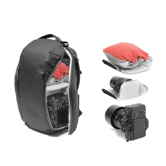 Everyday Backpack 15Litri Zip v2 // Black