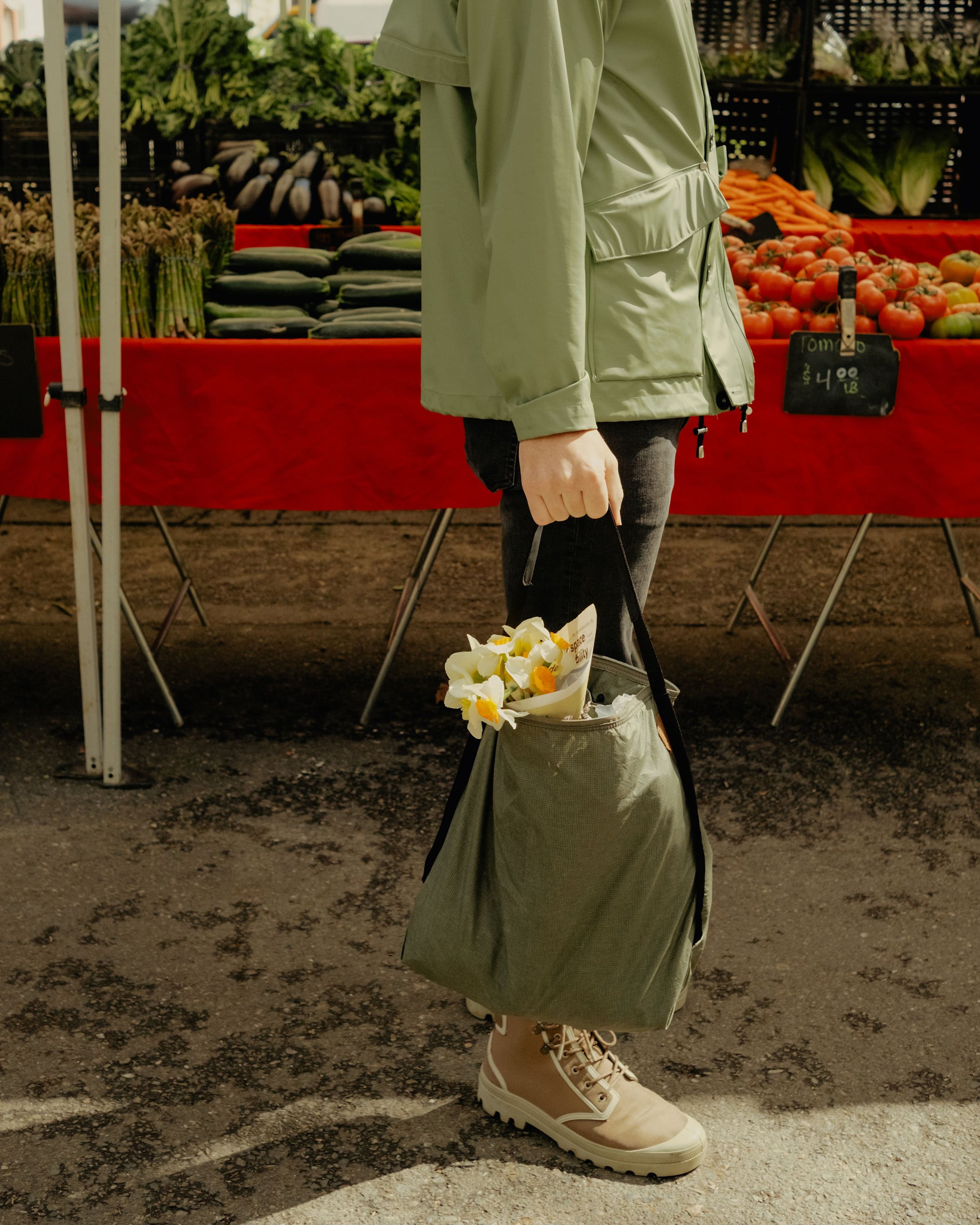 Packable Tote Sage - Verde Salvia