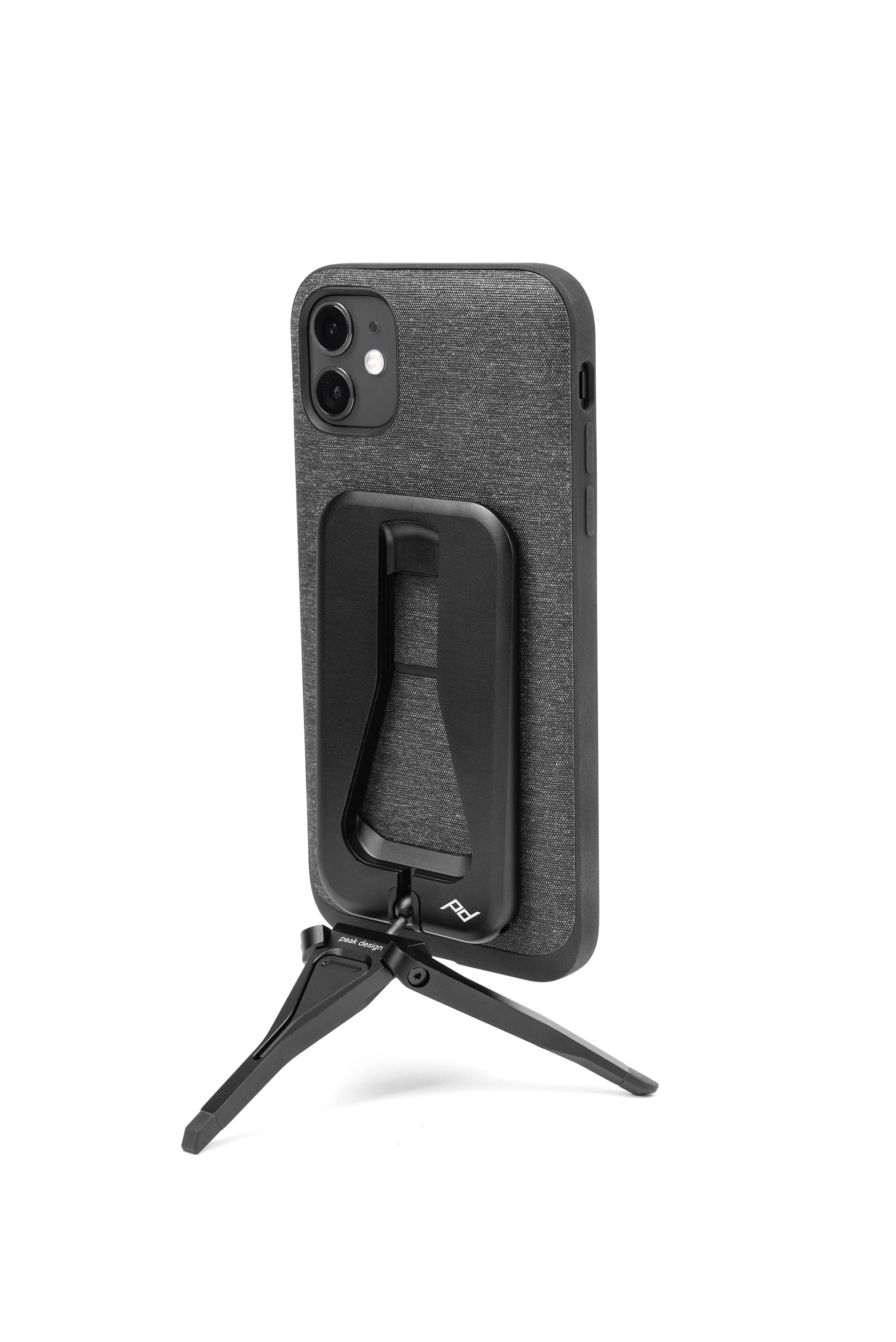 Mobile TRIPOD - CAVALLETTO PER TELEFONO Black - Universale Magsafe, non necessita di custodia peak