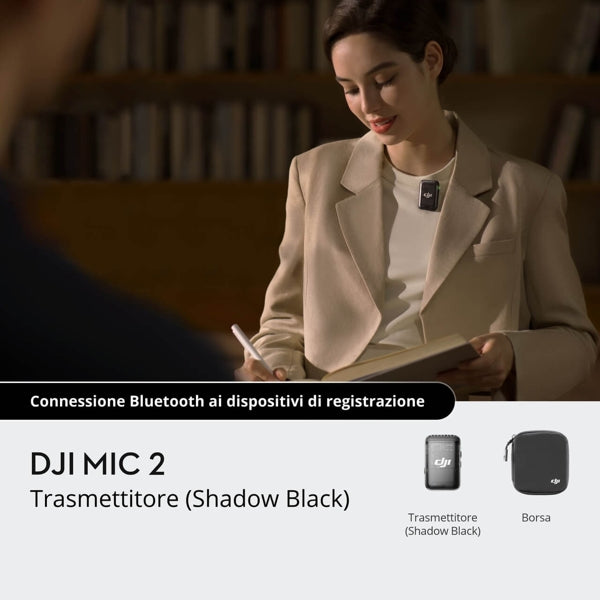 DJI Mic 2 (1 TX Shadow Black)