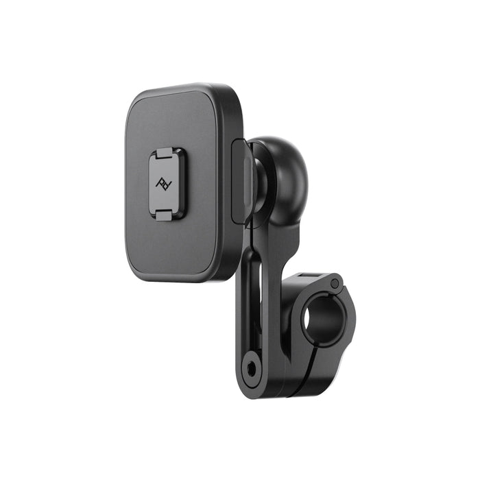 Mobile Motorcycle Mount Mirror Mount: Charging BLACK - CON ANTIVIBRAZIONE