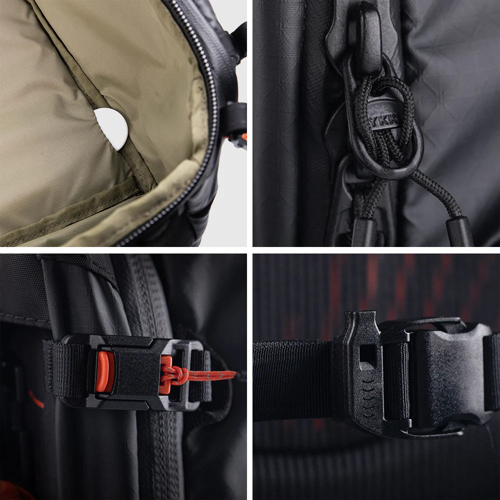 ONEPRO FOCUX BACKPACK SPACE BLACK, 35L