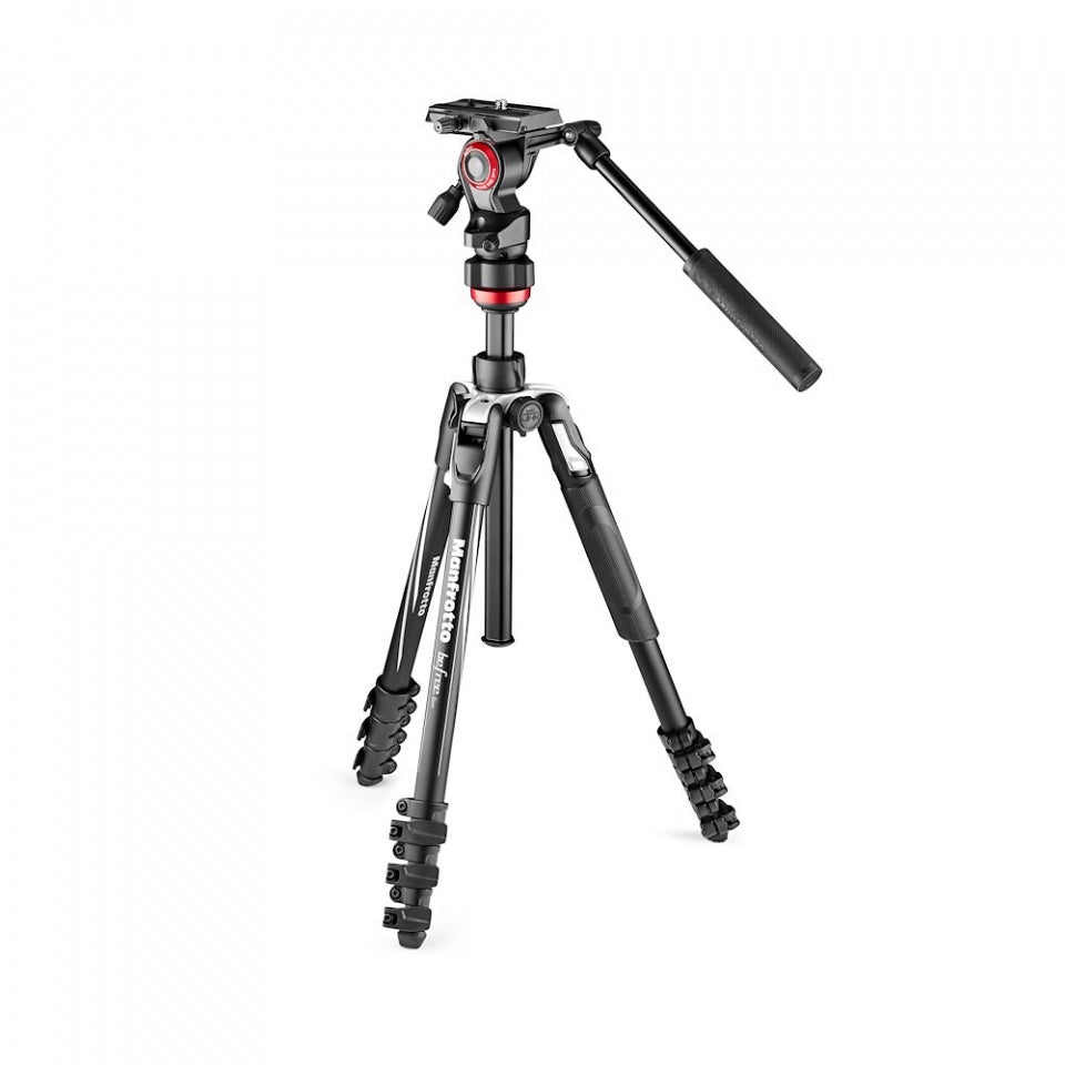 Manfrotto Befree Advanced Live in alluminio con chiusura a leva