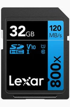 Lexar Pro SDHC 800X UHS-1  Classe 10