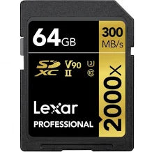 Lexar PRO 2000X SDHC UHS-II