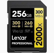 Lexar PRO 2000X SDHC UHS-II