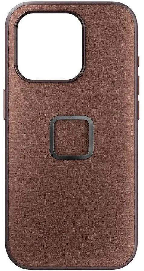 Mobile Everyday Fabric Case iPhone 15 Plus Redwood