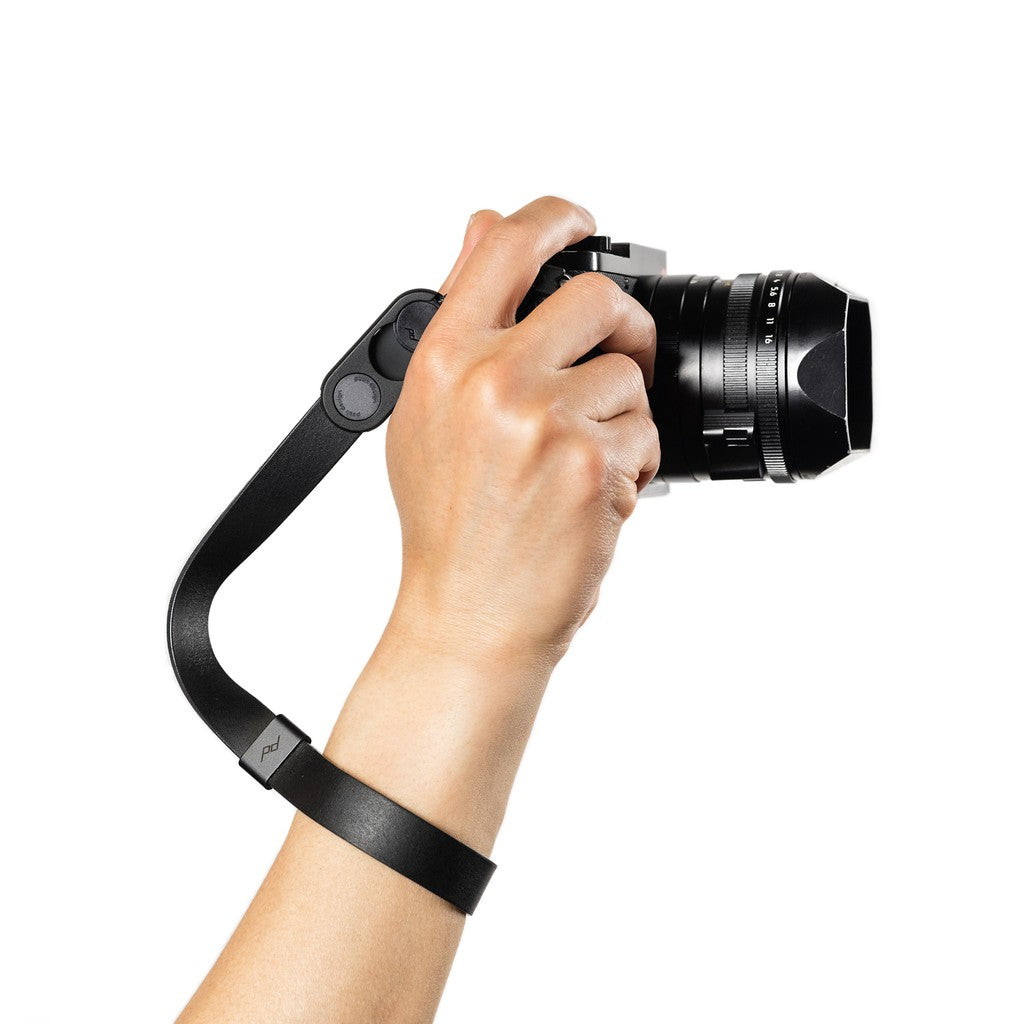 Cuff in Pelle nera - Black