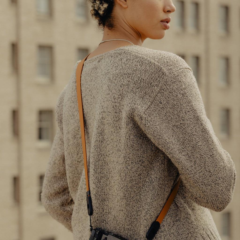Form - Leather Pelle Camera Strap Standard - Amber