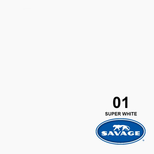 Savage  fondale di carta 2,18x11m Super White CAR SIZE