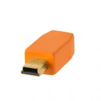 Tether Tools cavo USB 2.0 maschio/Mini-B 5 pin 460cm arancio alta visibilità