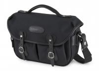 Billingham Borsa Hadley Small Pro FibreNyte Nero/Bordi Cuoio nero + finiture nichel