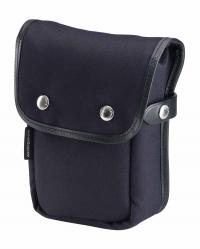 Billingham Tasca Delta FibreNyte Nero/Bordi Cuoio nero + finiture nichel