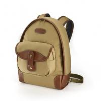 Billingham Zaino Rucksack 35 Tela Khaki/Bordi Cuoio marrone chiaro