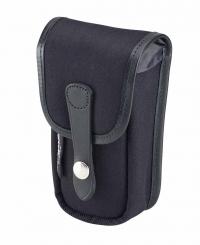 Billingham Tasca AVEA03 FibreNyte Nero/Bordi Cuoio nero + finiture nichel