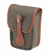 Billingham Tasca AVEA05 FibreNyte Verde Salvia/Bordi Cuoio marrone chiaro + finiture ottone